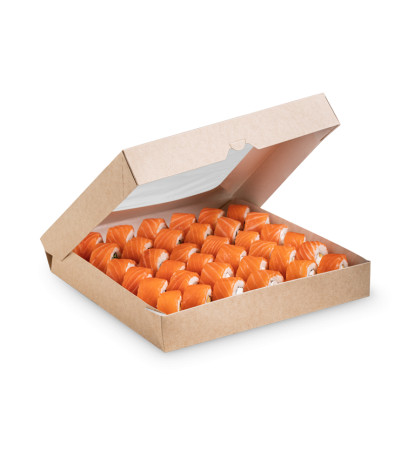 Коробка TABOX 2500 мл (260х260х40) крафт