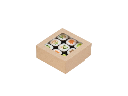 Коробка TABOX 440 мл (105х105х40) крафт