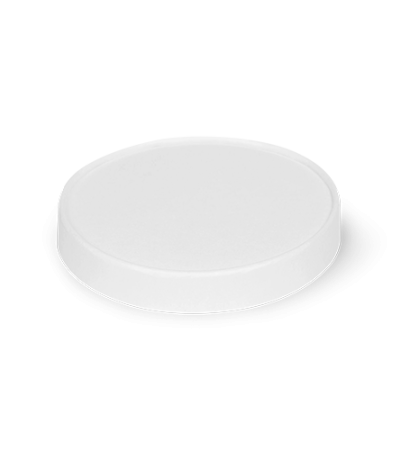 Контейнер бумажный 300мл Round Bowl белый с картонной крышкой /30/600