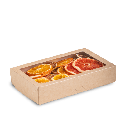 Коробка TABOX 1000 мл (200х120х40) крафт 