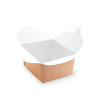 ECO FOLD BOX 600мл крафт 130х110х65мм /50/450/