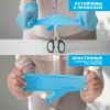 Перчатки нитрил неопудренные голубые М 100 штук в упаковке