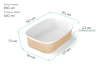 OSQ CASE BOWL 860мл  (190(171)х135(116)х51) /45/360