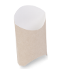 Пакет (коробка) для фри картонный FRY M 100 гр. крафт /50/900/