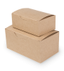 Коробка для еды,нагетсов FAST FOOD BOX L 150х91х70 крафт /25/500/ 