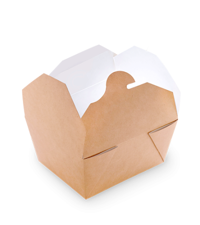 ECO FOLD BOX 600мл крафт 130х110х65мм /50/450/