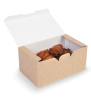 Коробка для еды,нагетсов FAST FOOD BOX L 150х91х70 крафт /25/500/ 